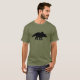 T-shirt Dinossauro do Triceratops (Frente Completa)