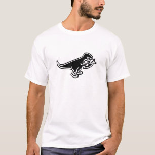T-shirt Dinossauro que come peixes de Jesus