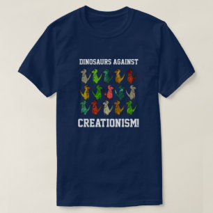 T-shirt Dinossauros de T-Rexes engraçado "contra o