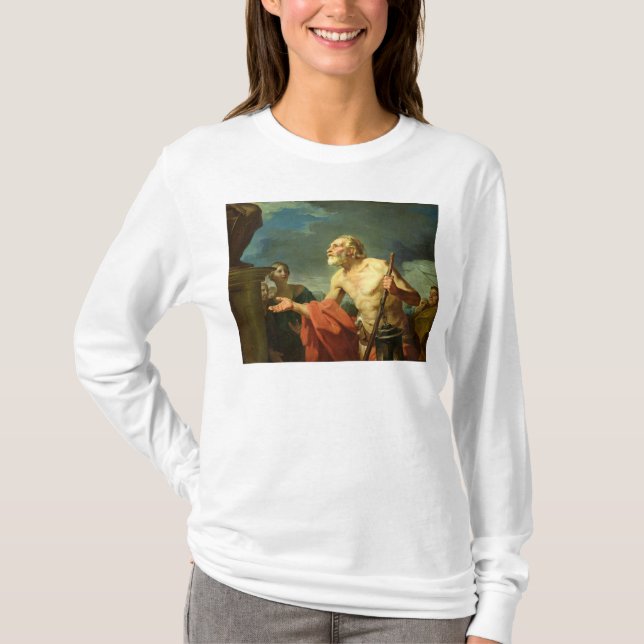 T-shirt Diogenes que a esmola, 1767 (Frente)