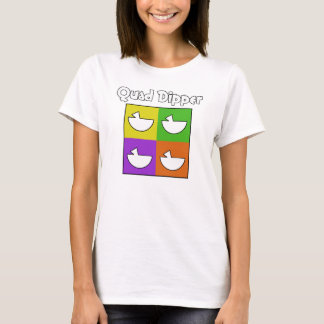 T-shirt Dipper do quadrilátero (parte dianteira somente)