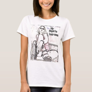 T-shirt Direito para carregar os braços