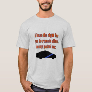 T-shirt Direitos do oficial