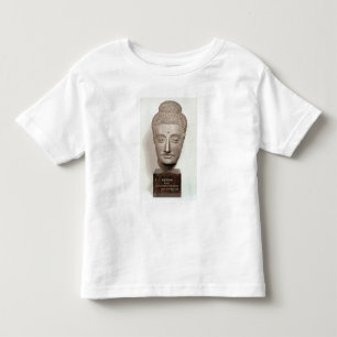 T-shirt Dirija de uma estátua do Buddha, de