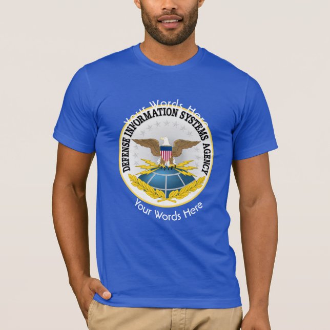 T-shirt DISA da Agência de Serviços de Informação de Defes (Frente)