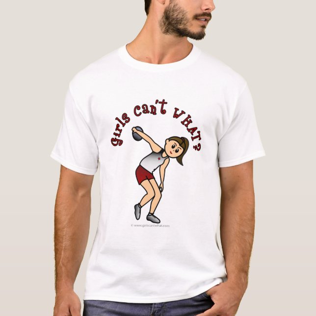 T-shirt Disco das mulheres leves (Frente)