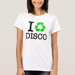 T-shirt Disco do Reciclar