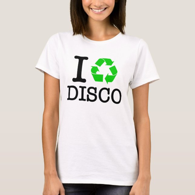 T-shirt Disco do Reciclar (Frente)