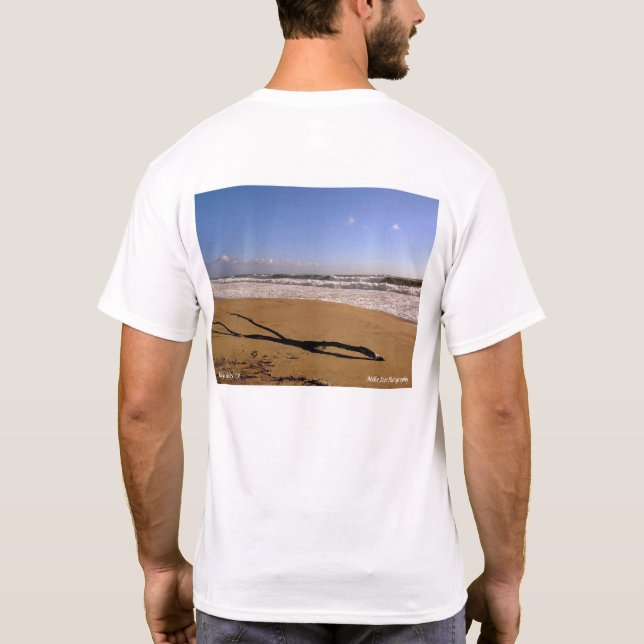 T-shirt Disjuntores na costa em Playa del Rey (Verso)