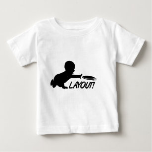 T-shirt Disposição final do bebê do Frisbee