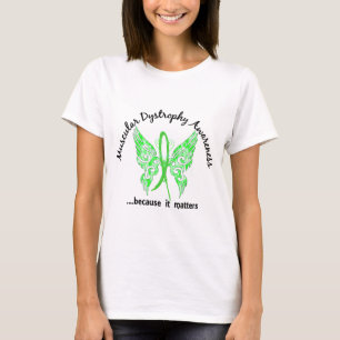 T-shirt Distrofia muscular da borboleta 6,1 do tatuagem do