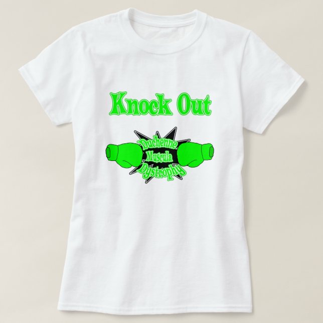 T-shirt Distrofia muscular de Duchenne (Frente do Design)