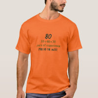 Dito Humorístico de 80º Aniversário