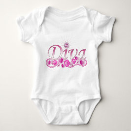 T-shirt Diva Bling