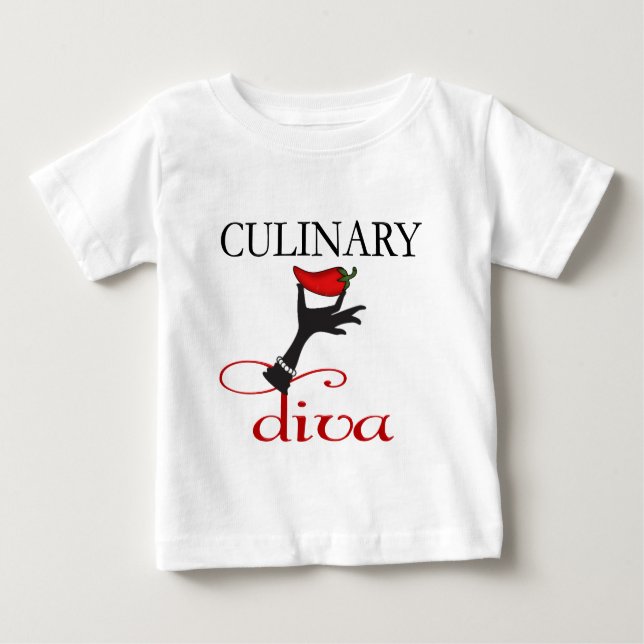 T-shirt Diva Culinária (Frente)