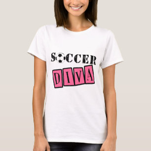 T-shirt Diva do futebol