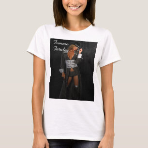 T-shirt Diva Gangster Femme Fatale