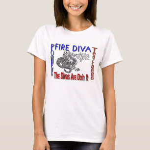 T-SHIRT DIVAS DO FOGO