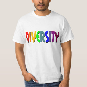 T-shirt Diversidade (Arco-Íris)