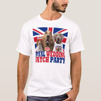 T-shirt divertida da Royal Wedding Watch