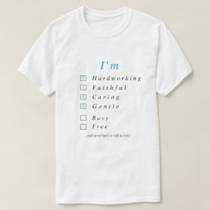 T-shirt divertida personalizada - Adicionar o seu