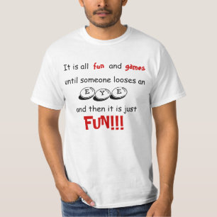 T-shirt Divertimento e jogos
