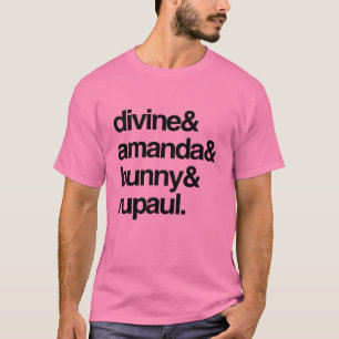 T-shirt Divine Amanda Bunny e Ru