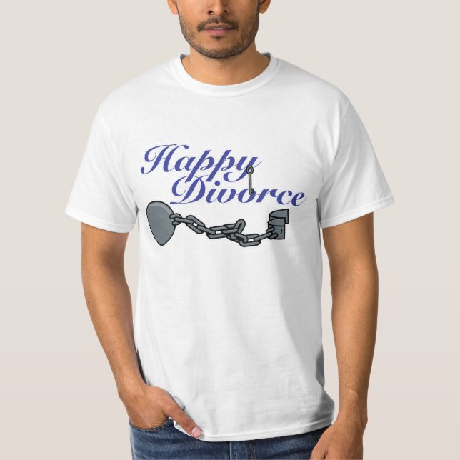 T-shirt Divórcio Feliz (Frente)