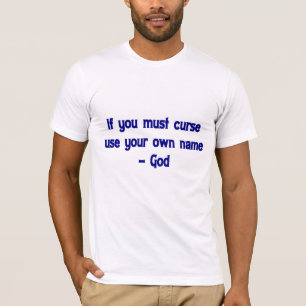 T-shirt dizendo cristão