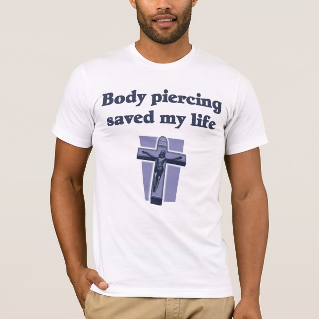 T-shirt dizendo cristão (Frente)