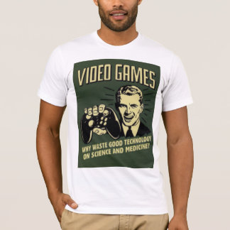 T-shirt Dizer engraçado do jogo de vídeo