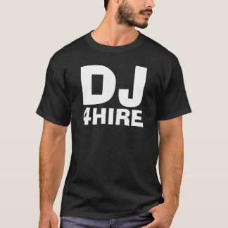 T-shirt DJ, 4HIRE - personalizado