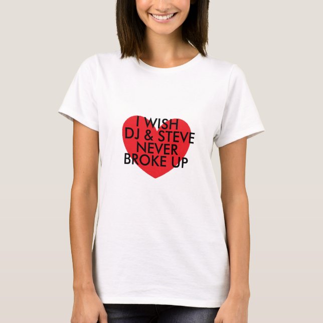 T-shirt DJ e Steve (Frente)