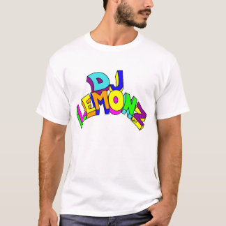 T-shirt DJ LEMONZ BIG LETTERS in colors