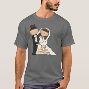T-shirt do 50º aniversário de casamento