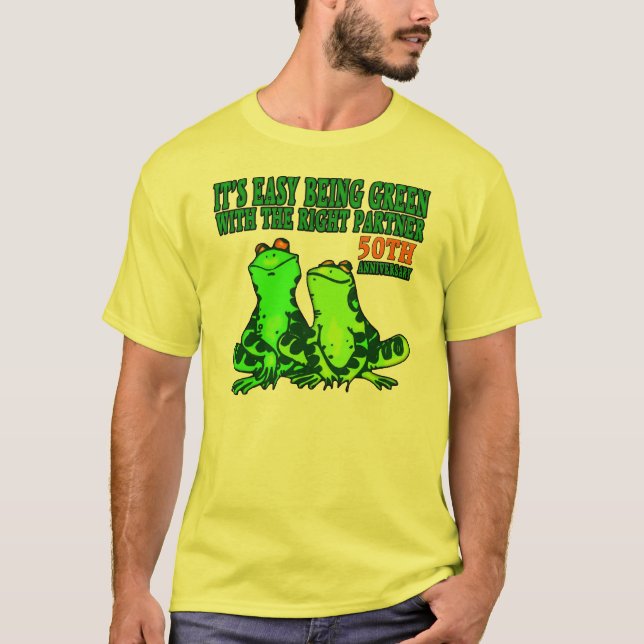 T-shirt do 50º aniversário de casamento (Frente)