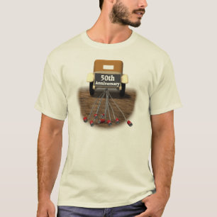T-shirt do 50º aniversário de casamento