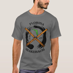 T-shirt do acampamento de Florida Shakuhachi