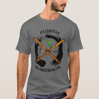 T-shirt do acampamento de Florida Shakuhachi