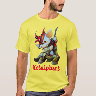 T-shirt do adulto do bobo da corte de Metalphant