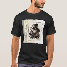 T-shirt do adulto do metal de Metalphant