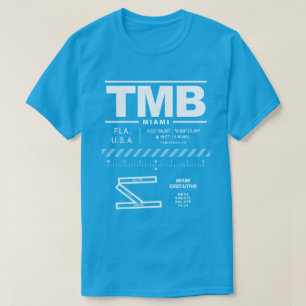 T-Shirt do Aeroporto Executivo de Miami