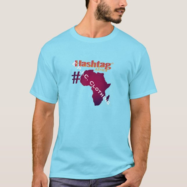 T-shirt do #Africa (Frente)