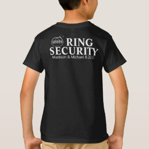 T-Shirt do Agente de Segurança do Ring Bearer