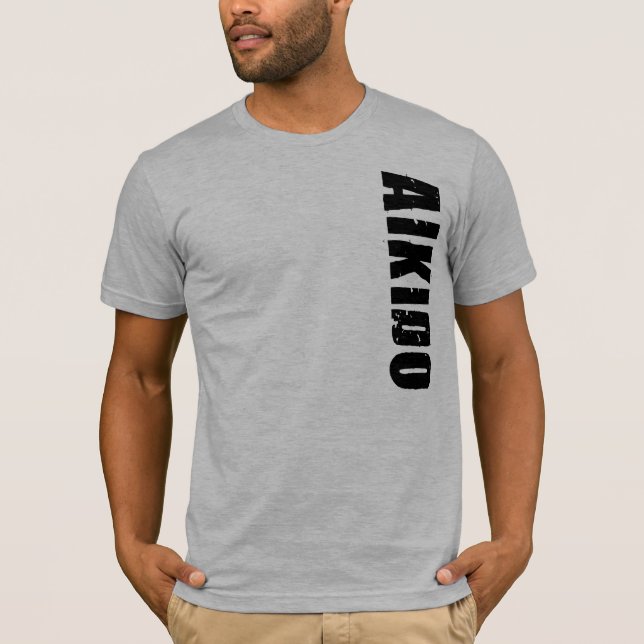 T-shirt do Aikido (Frente)