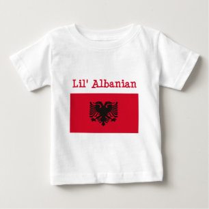 T-shirt do albanês de Lil