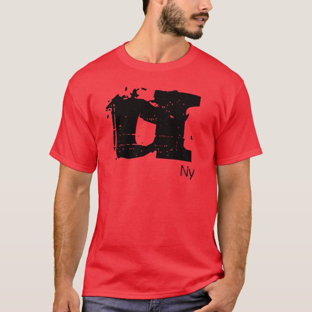 t-shirt do algodão dos homens do deesEp (Frente)