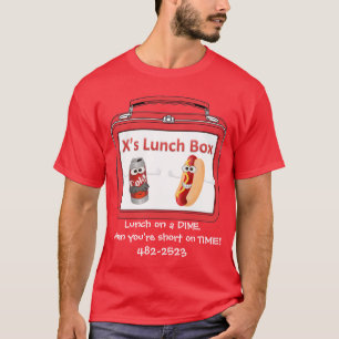 T-shirt do almoço do x