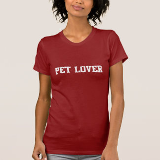 T-shirt do amante do animal de estimação das