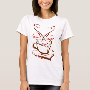 T-shirt do amante do café